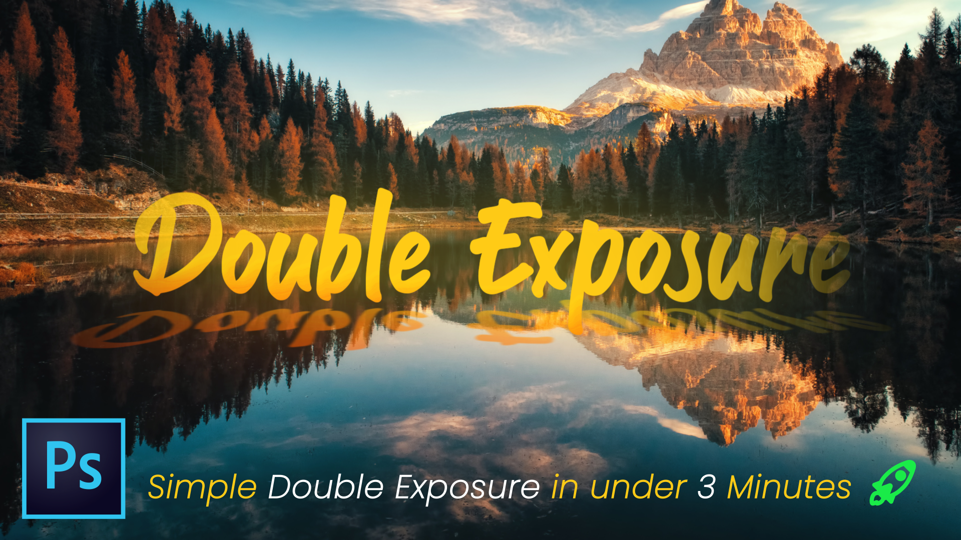 Cover for Double Exposure Video Tutorial on YouTube